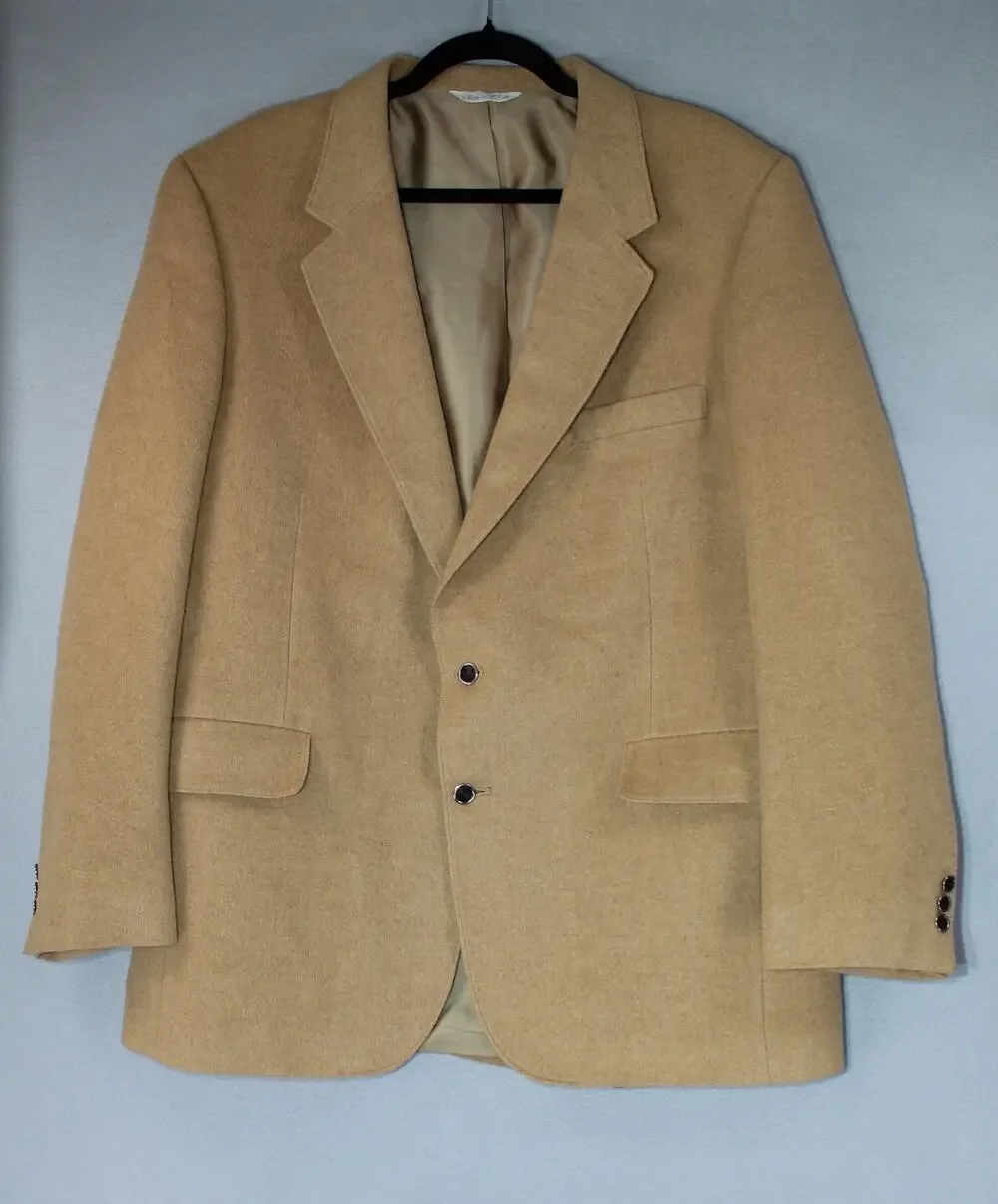 Vintage 1 of 1 Levi's Strauss 501 Wool Blazer Mens 44R Made in USA Sport Jacket